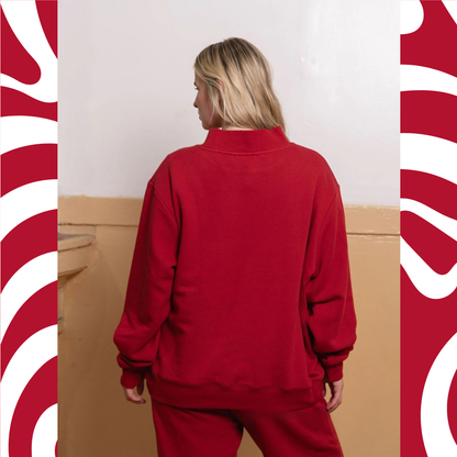 Sunkissed Varsity Mockneck