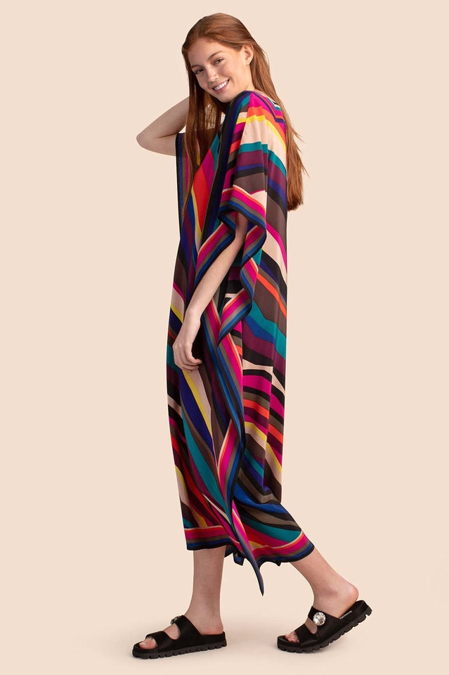 Oversize V-Neck Kaftan - Seldom Seen Styles