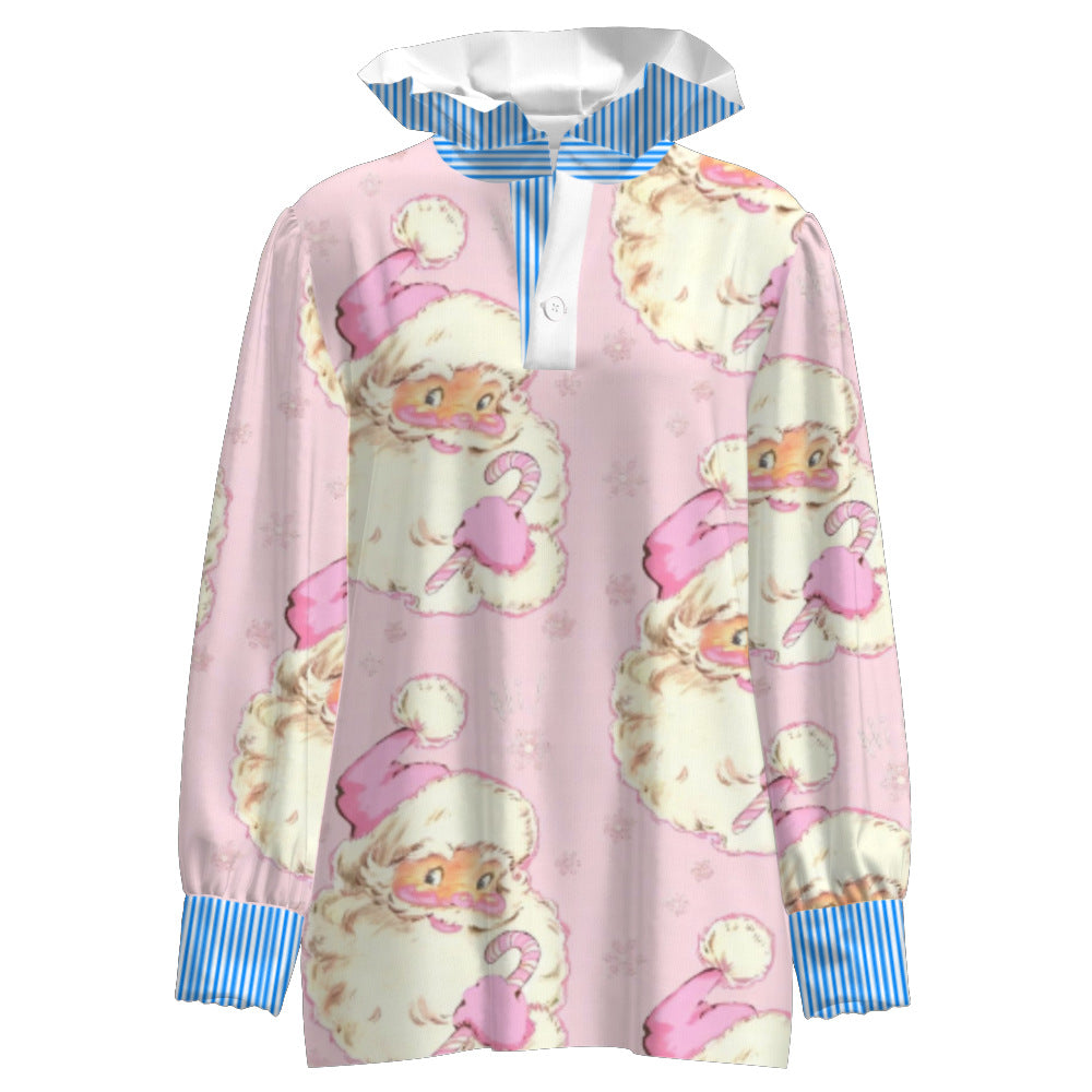 Women's Vintage Floral Print Striped Collar Top Going Outfits Blouses 90s Tops Funny Shirts Women Elegant Classy Tops Blouse Classyoutfit Women cute summer outfit boho Casual Style cute summer outfit women's summer outfits - Seldom Seen Styles