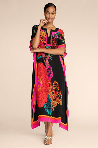 Oversize V-Neck Kaftan - Seldom Seen Styles