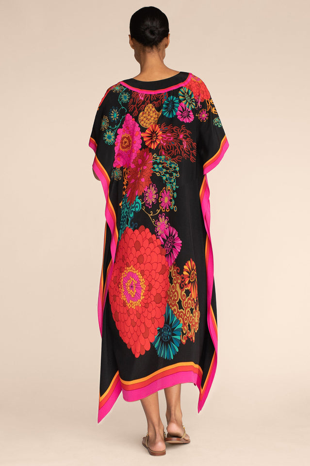Oversize V-Neck Kaftan - Seldom Seen Styles