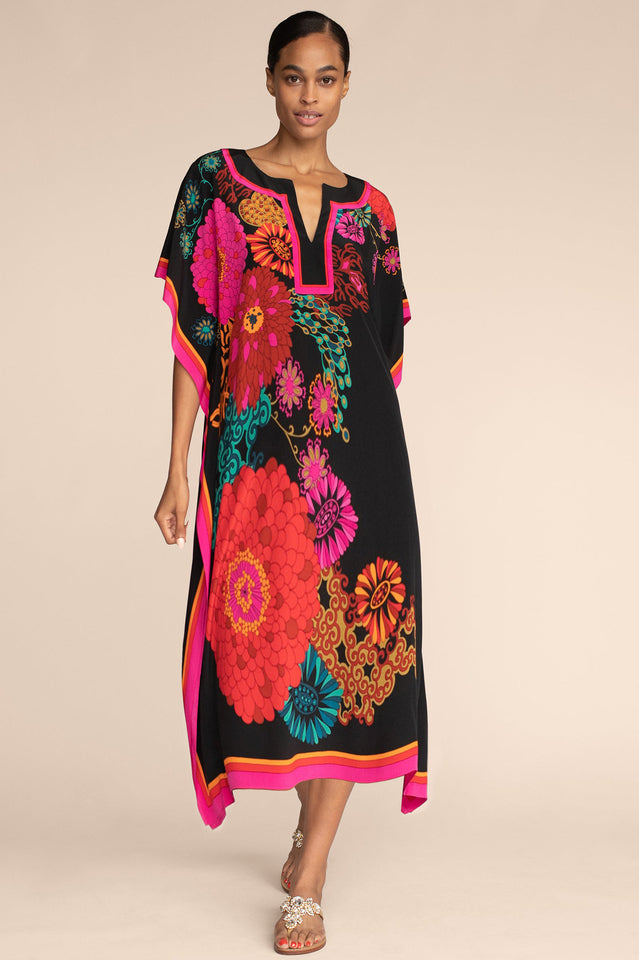 Oversize V-Neck Kaftan - Seldom Seen Styles
