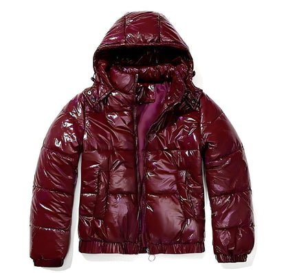 Elyora - Doudoune Shiny Womens Molly Sherpa Lined Puffer Jacket
