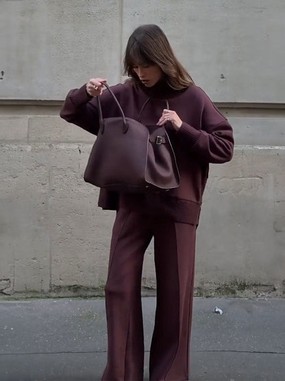 Relaxed Fit Sweatshirt Matching Set - Seldom Seen Styles