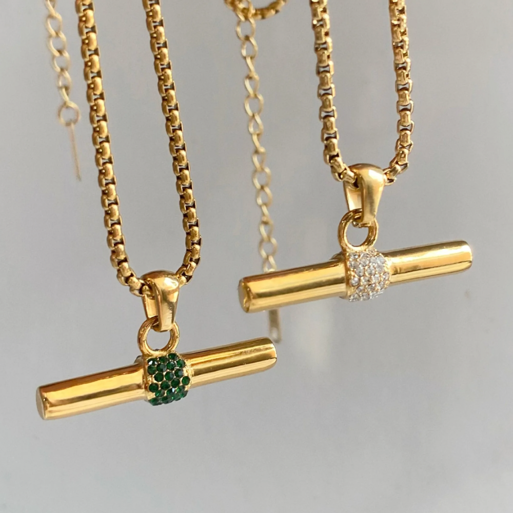 ALICE 18K GOLD PLATED CHARM NECKLACE - Seldom Seen Styles