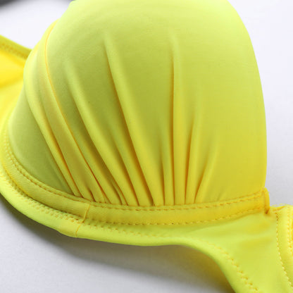 Women Push Up Two Piece Bikini Swimsuits Padded Swimwear Bathing Suit