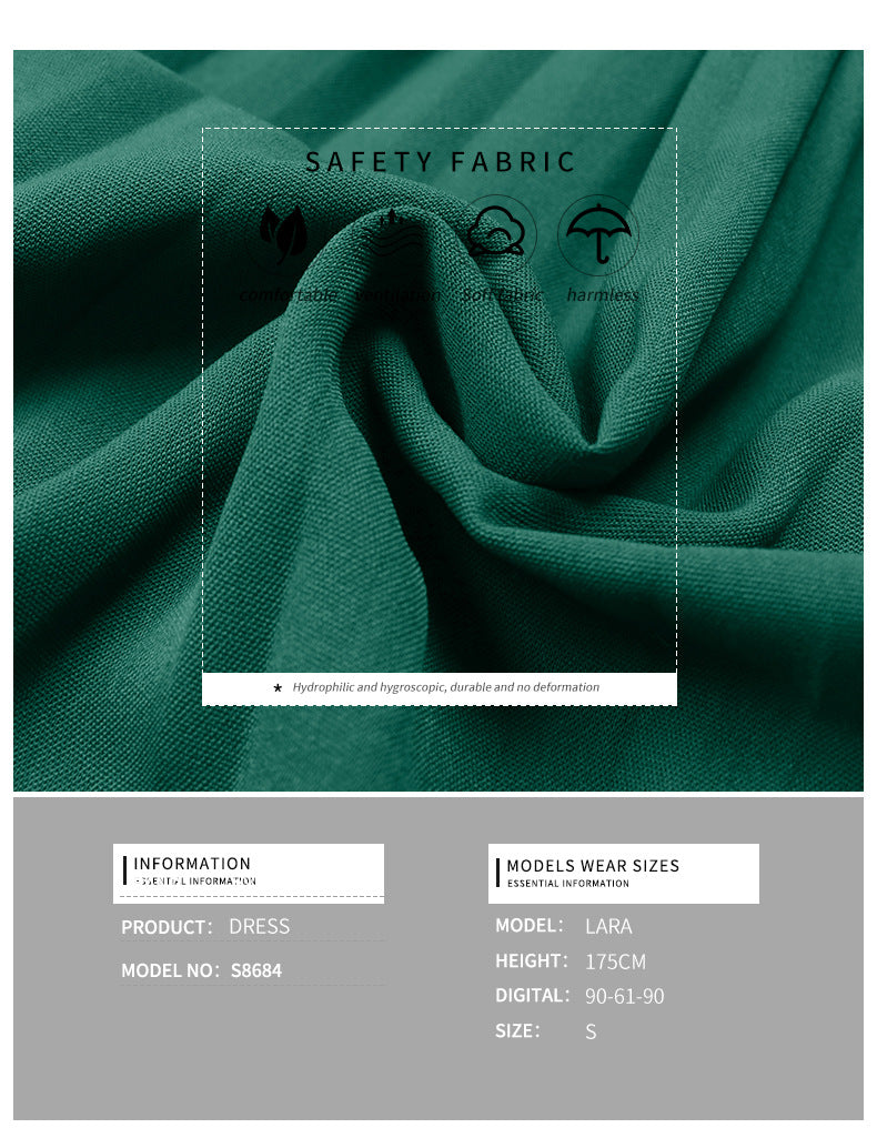 Women's Summer V Neck Solid Color Loose Maxi Dress Flutter Short Sleeve Pleated Wedding Dress A-Line Casual Dresses