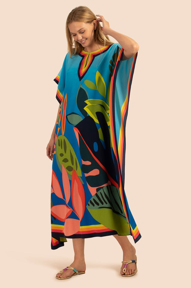 Oversize V-Neck Kaftan - Seldom Seen Styles