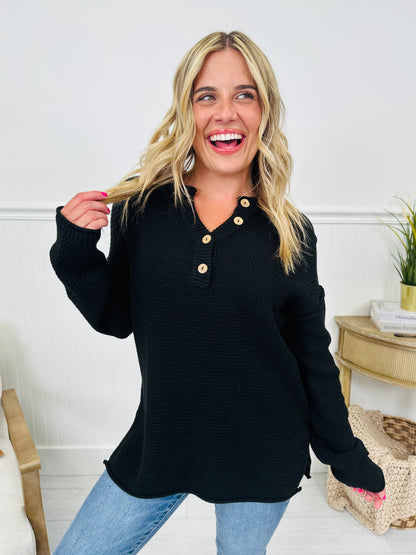 Reset Button Sweater- Multiple Colors! - Seldom Seen Styles