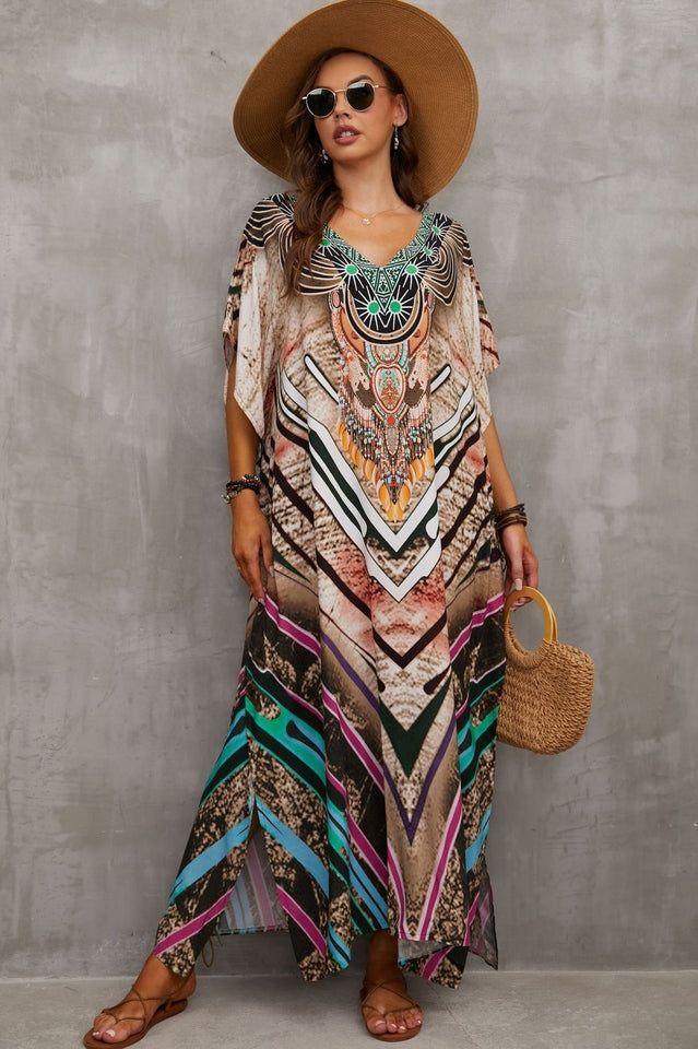 Tie Dye Cover Up Dress (19 Colors) - Seldom Seen Styles