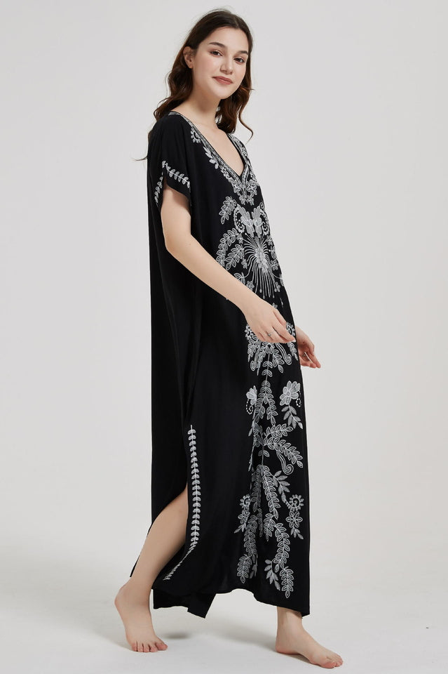 Boho Print Slit Dress | Dress In Beauty