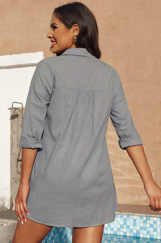 Vintage Shirt Cover Up - Seldom Seen Styles