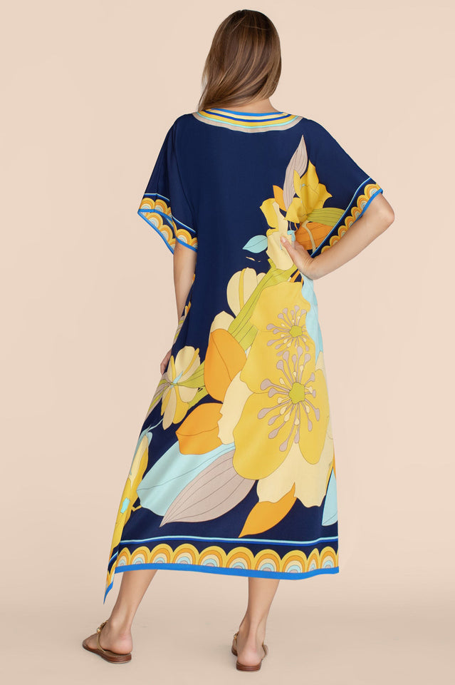 Oversize V-Neck Kaftan - Seldom Seen Styles