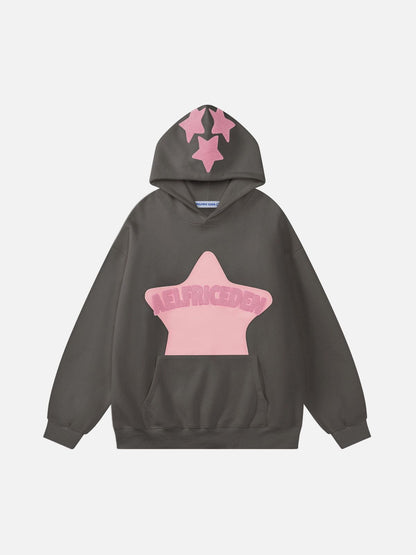 Vintage Embroidery Eden Star V303 Hoodie