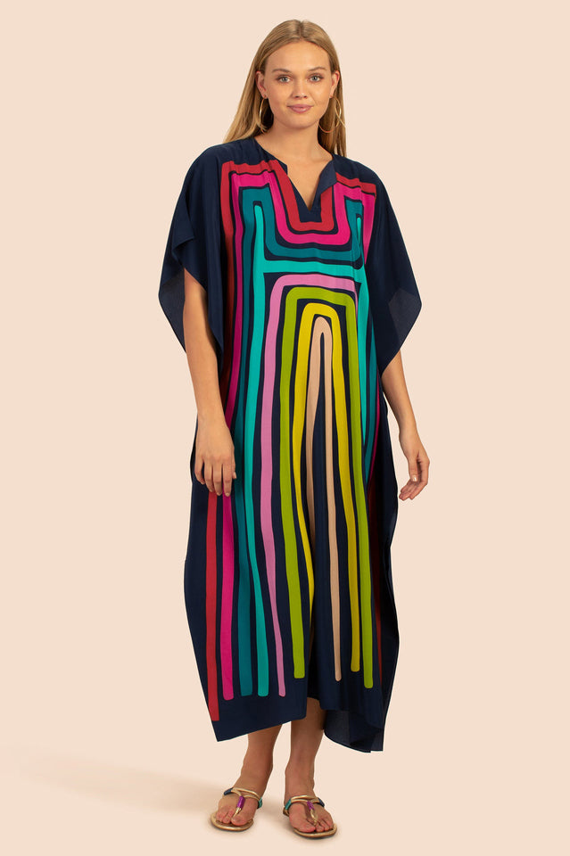 Oversize V-Neck Kaftan - Seldom Seen Styles