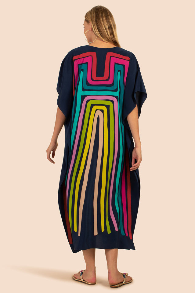 Oversize V-Neck Kaftan - Seldom Seen Styles