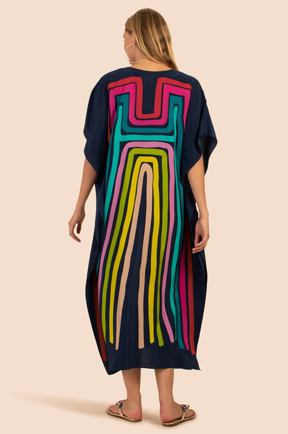 Oversize V-Neck Kaftan - Seldom Seen Styles