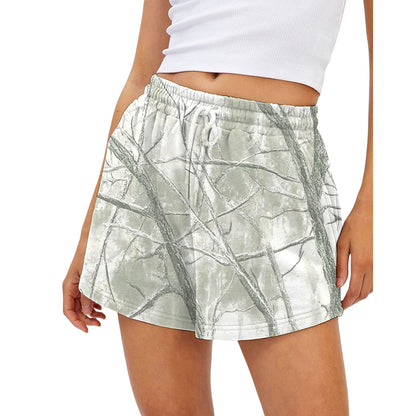 Women's Plain & Camo Print Shorts, Casual Comfy Breathable Shorts for Summer, Summer Shorts, Ladies Loose Bottoms for Daily Wear, Womenswear, Casual Fashion Shorts, Casual Pocket Shorts - Seldom Seen Styles