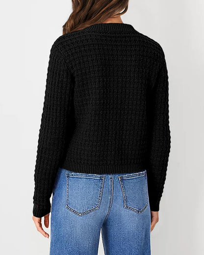 Women's Knit Cardigan Sweaters Casual Long Sleeve Open Front Button Down Trendy Jackets Outerwear