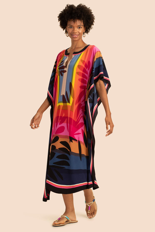 Oversize V-Neck Kaftan - Seldom Seen Styles