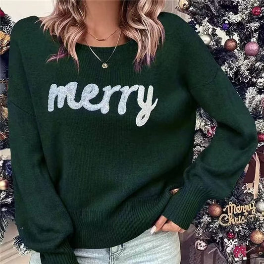 green christmas sweater - Seldom Seen Styles