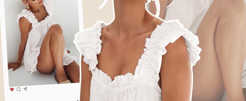 Womens Pajamas Set 2 Piece Ruffle Pj Soft Tank Top and Shorts Sleepwear Set Bridal Pajama for Women Set - Seldom Seen Styles