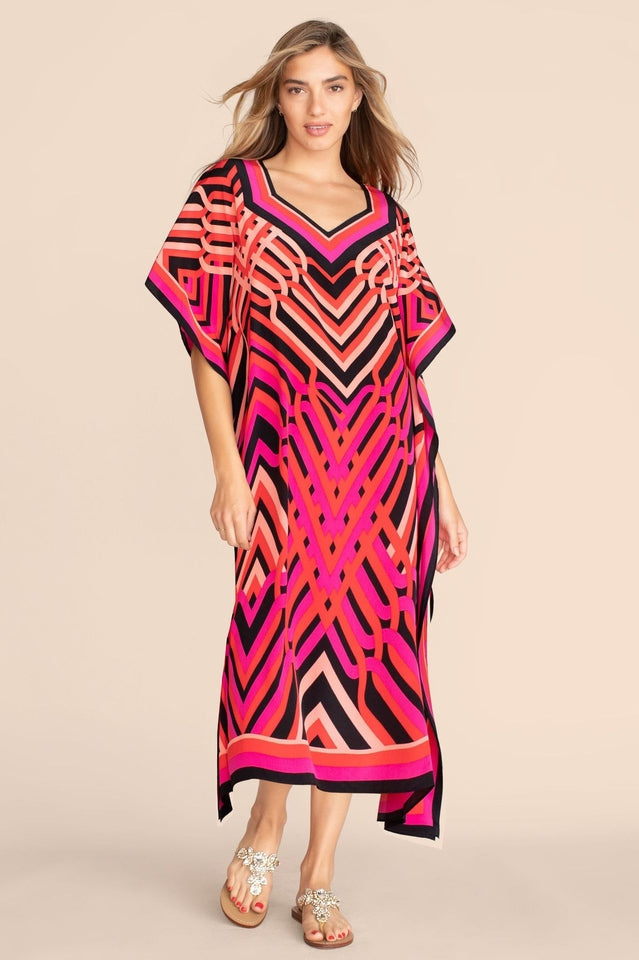 Oversize V-Neck Kaftan - Seldom Seen Styles