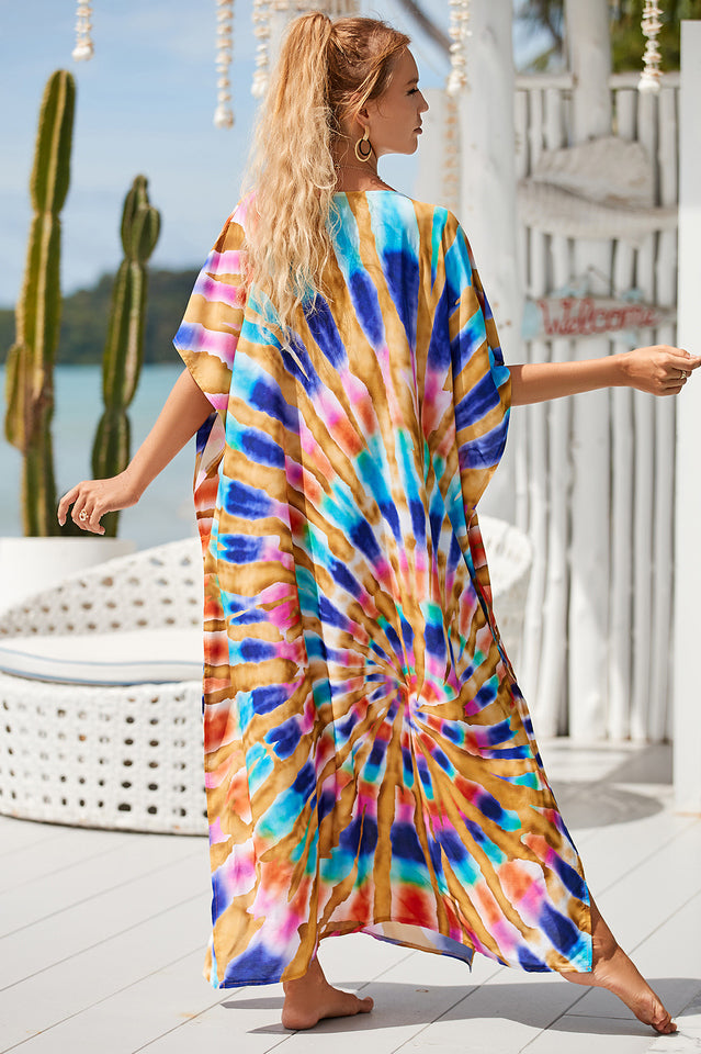 Tie Dye Cover Up Dress (18 Colors) - Seldom Seen Styles