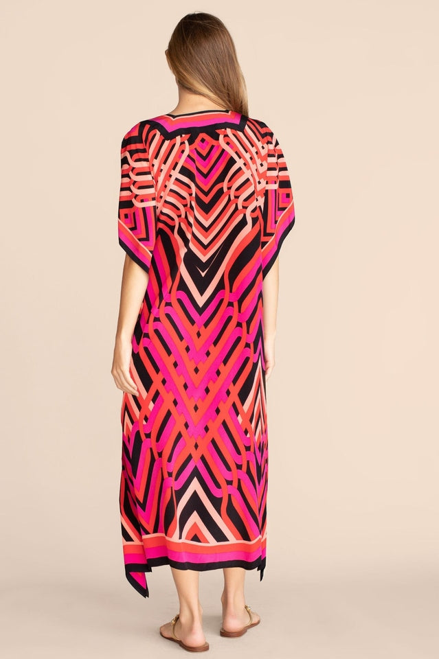 Oversize V-Neck Kaftan - Seldom Seen Styles