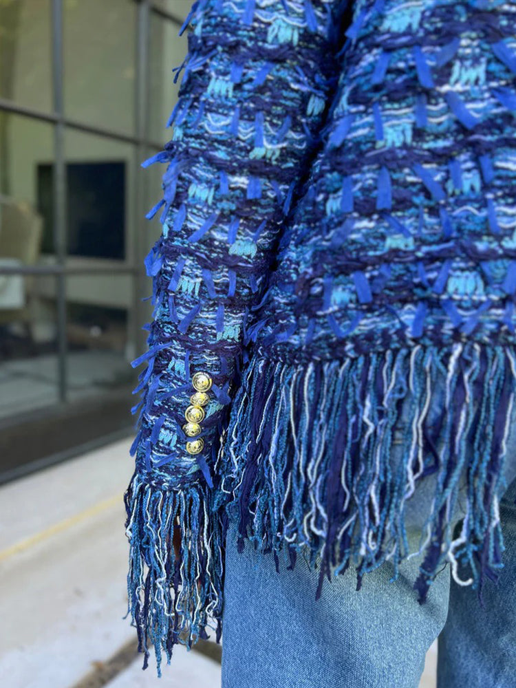 Women's Fashionable Tassel Elegant Cardigan Jacket - Seldom Seen Styles