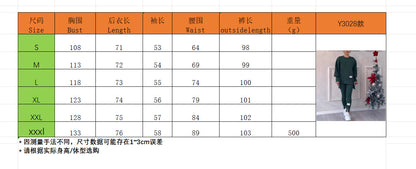 Women's Casual Solid Color Round Neck Long Sleeve Slit Hem Sweatshirt Leggings Set - Seldom Seen Styles