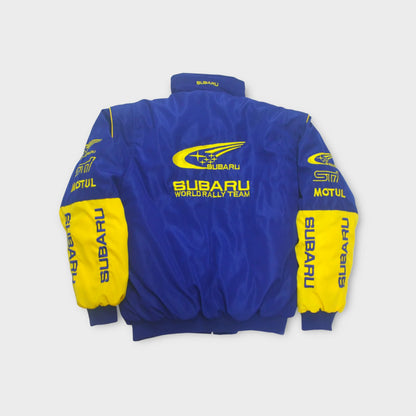 Blue Subaru Jacket