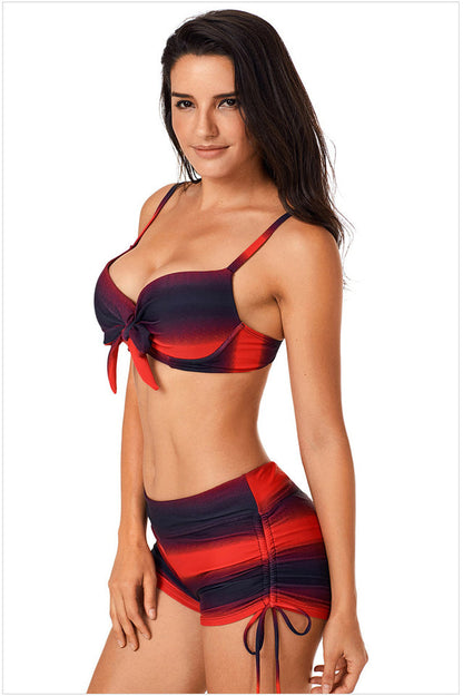 Ombre Shading Push Up Bikini Set - Seldom Seen Styles
