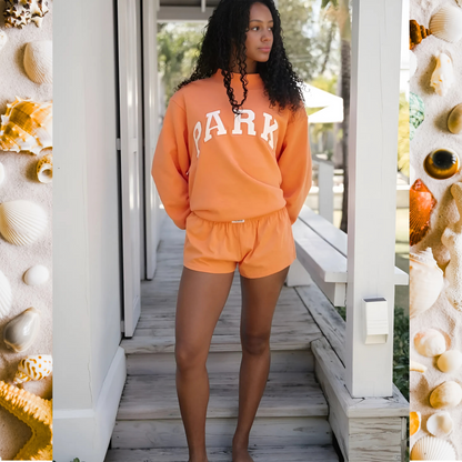 Sunkissed Varsity Mockneck