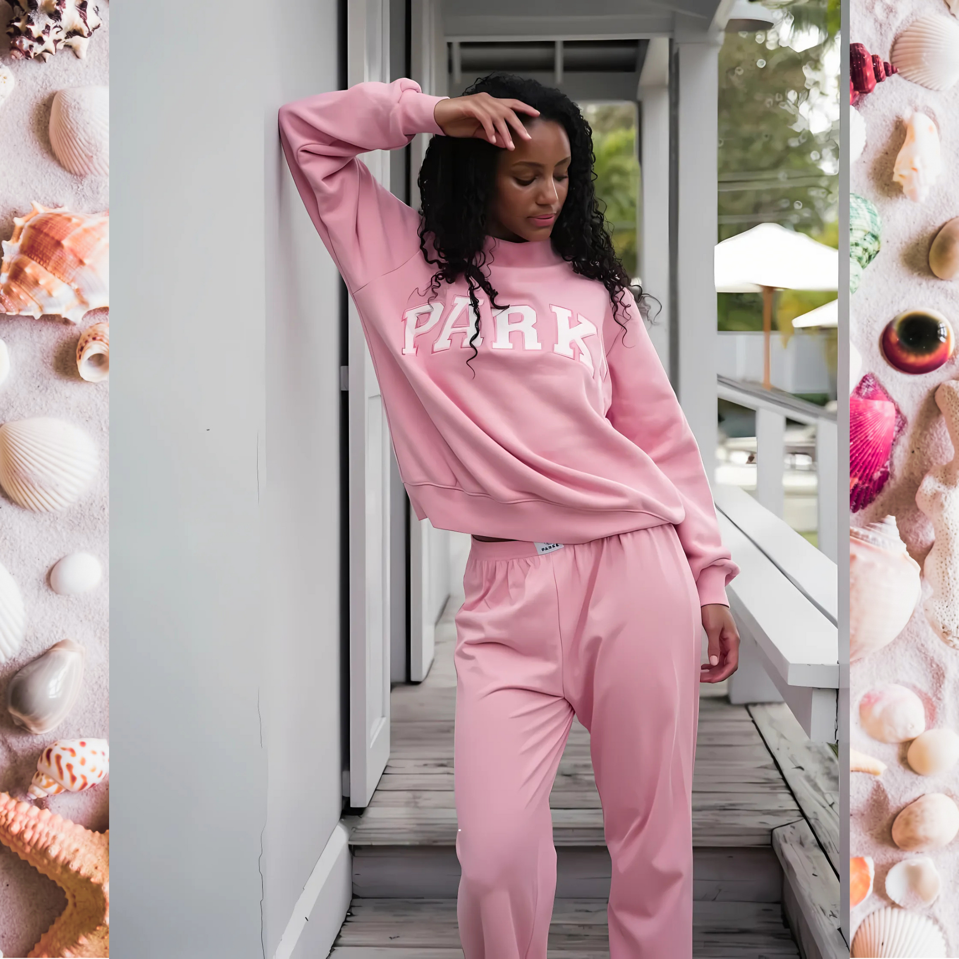 Sunkissed Varsity Mockneck - Seldom Seen Styles