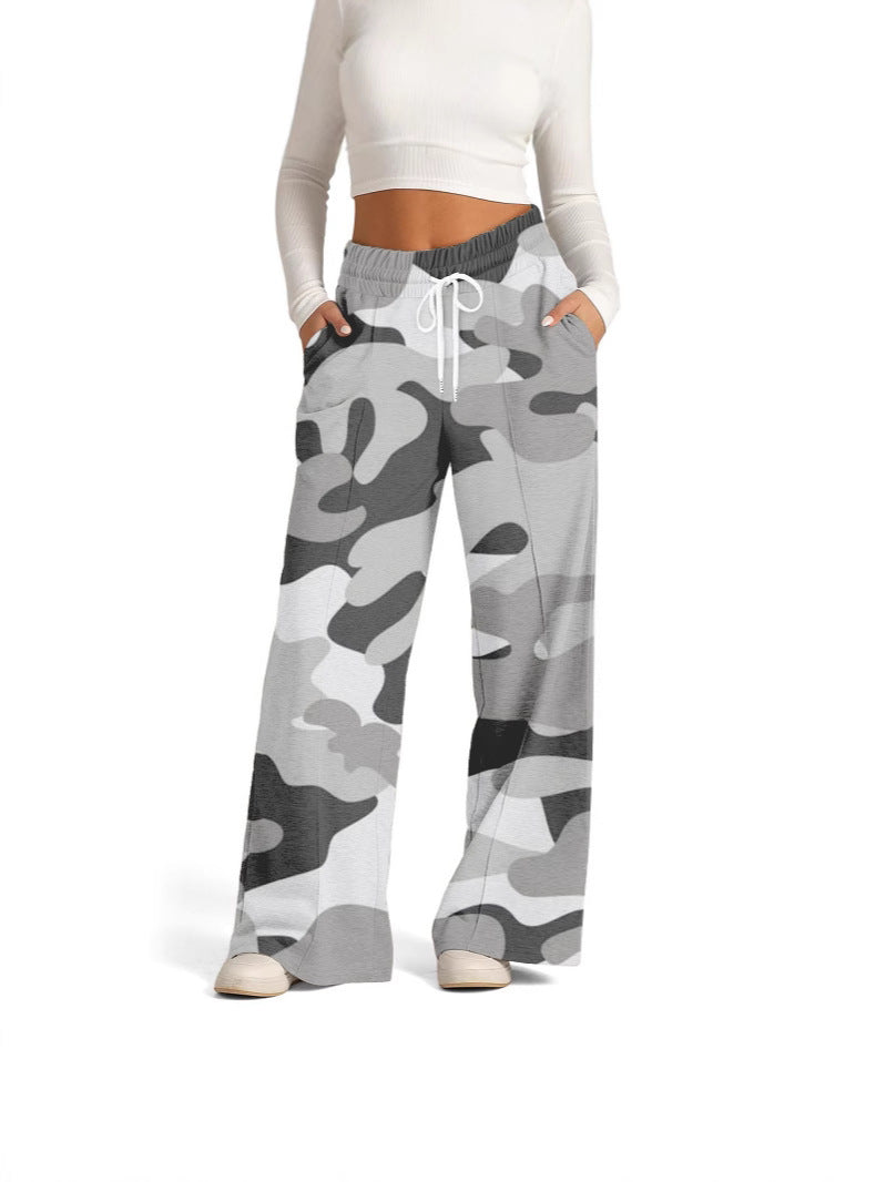 Women's Wide Leg Sweatpants Casual Loose Solid Color Pants Comfy Lounge Joggers Baggy Sweatpants Pockets - Seldom Seen Styles