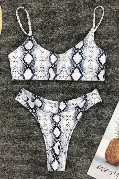 Leopard Print Bikini Set (Multicolor) - Dress In Beauty