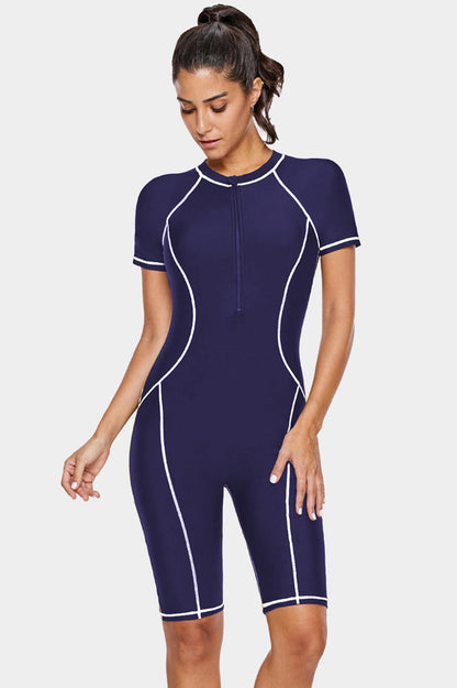 Sun Protection One Piece Swimsuit - Seldom Seen Styles