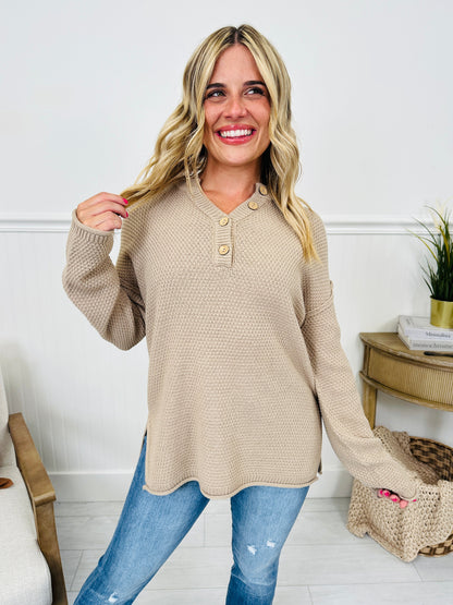 Reset Button Sweater- Multiple Colors! - Seldom Seen Styles