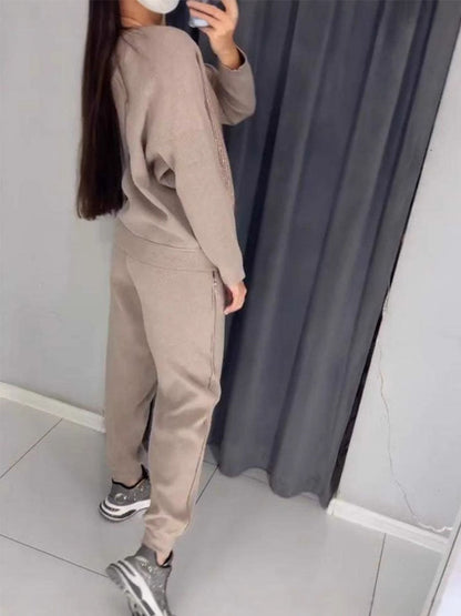 Sparkle Chic Hoodie Jogger Set