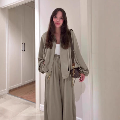 Womens Brown Suits – Designer Pant Suits for Women, Chocolate Brown Two Piece Set, Going Out Pant Set - Seldom Seen Styles