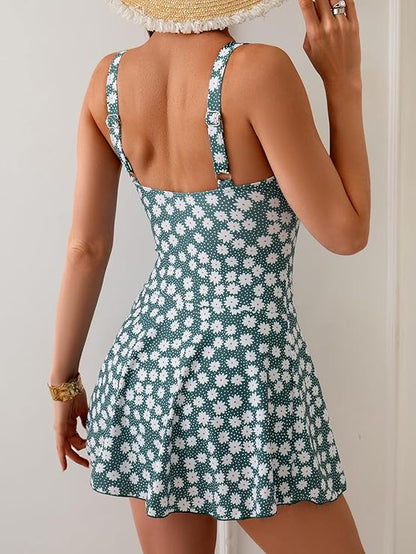 One Piece Swimdress Swimsuits for Women