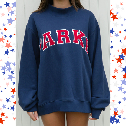 Sunkissed Varsity Mockneck