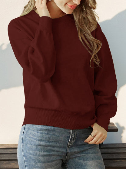 Women's Cute Aesthetic Heart Cream Sweaters Trendy Fall Pullover Crewneck Long Sleeve Soft Knitted Sweater Top