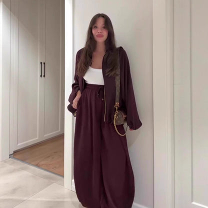 Womens Brown Suits – Designer Pant Suits for Women, Chocolate Brown Two Piece Set, Going Out Pant Set - Seldom Seen Styles