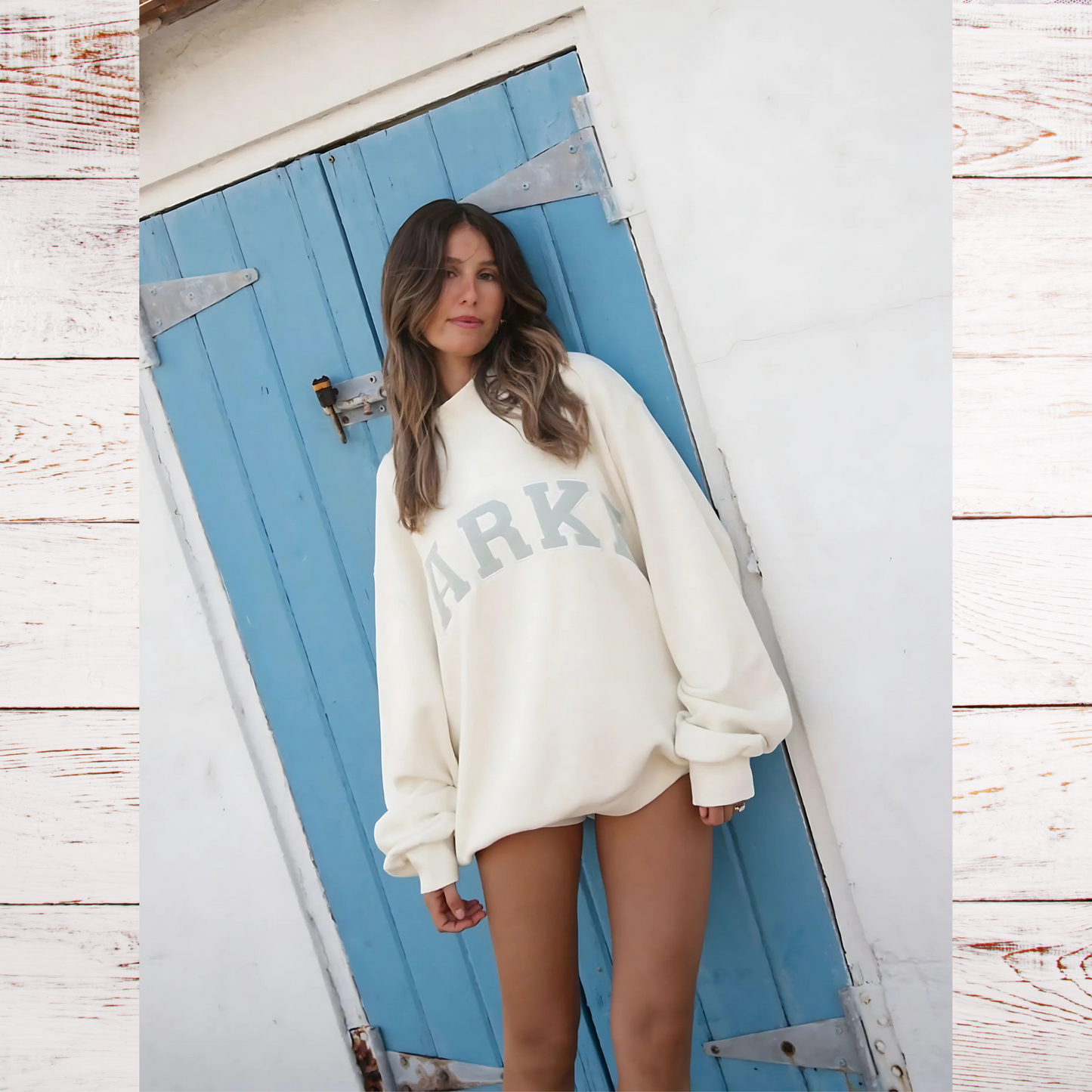Sunkissed Varsity Mockneck - Seldom Seen Styles