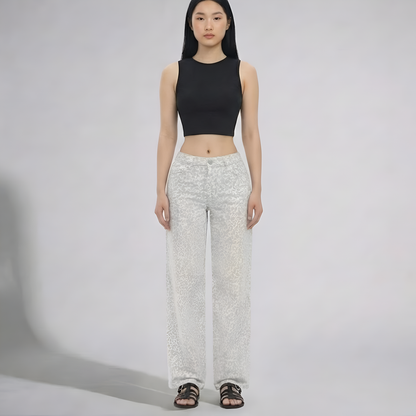 Original Butt Lifting Mid-Low Rise Straight-Leg Jeans