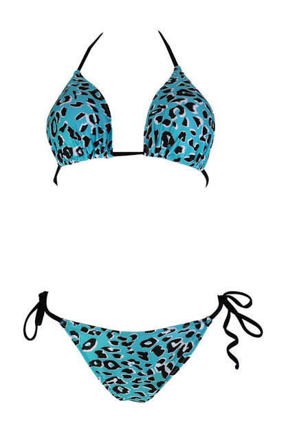 Leopard Print Push Up Brazilian Swimsuit - Seldom Seen Styles