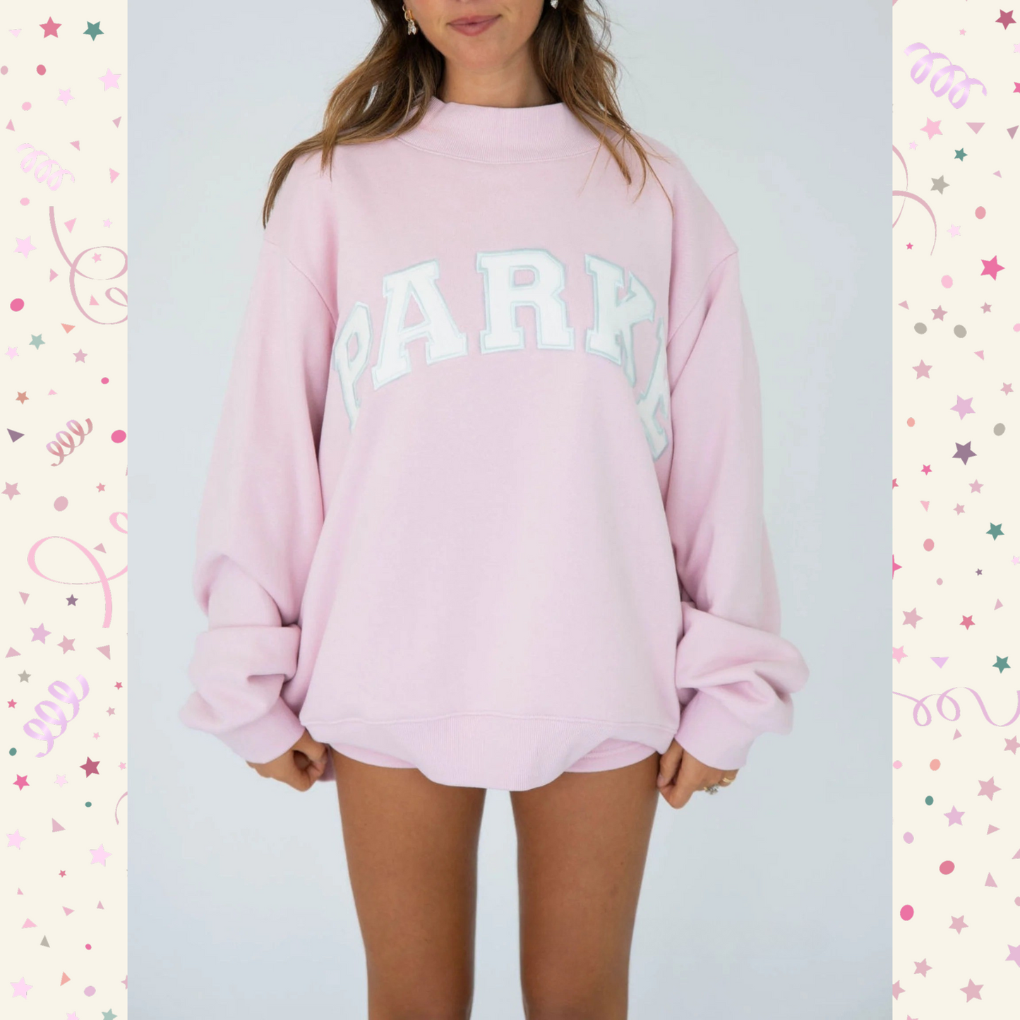 Sunkissed Varsity Mockneck - Seldom Seen Styles