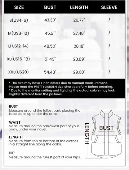 Women's Quilted Vest Casual Sleeveless Hooded Zip Up Diamond pattern Jacket With Pockets Winter Coat Outerwear Minimalist Top
